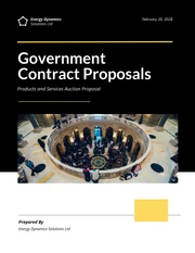 Government Contract Proposals - Pagina 1