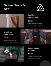 Black Metallic Trend Fashion Catalog - Pagina 2