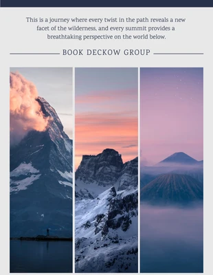 premium  Template: Copertina del libro con collage di foto moderno grigio