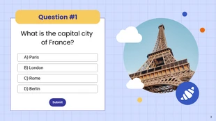 Blue and Yellow Fun Quizzes Presentation - Pagina 2