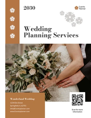 premium  Template: Vorlage für einen Hochzeitsplanungsvorschlag