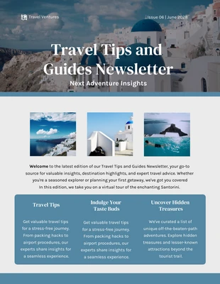 Free  Template: Conseils et guides de voyage