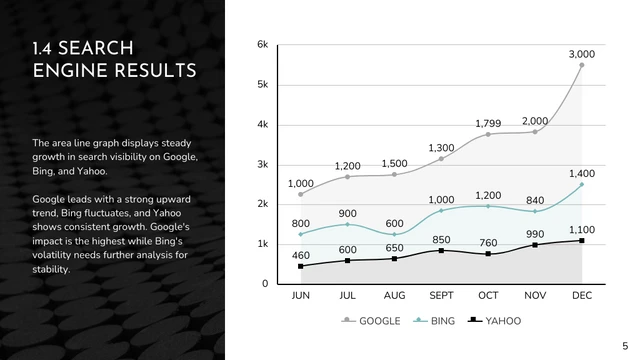Web Analytics Report Presentation - Page 5