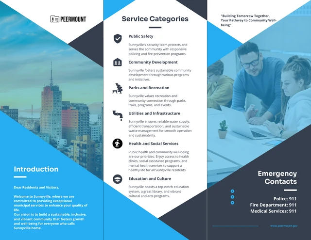 Municipal Services Directory Brochure - صفحة 2