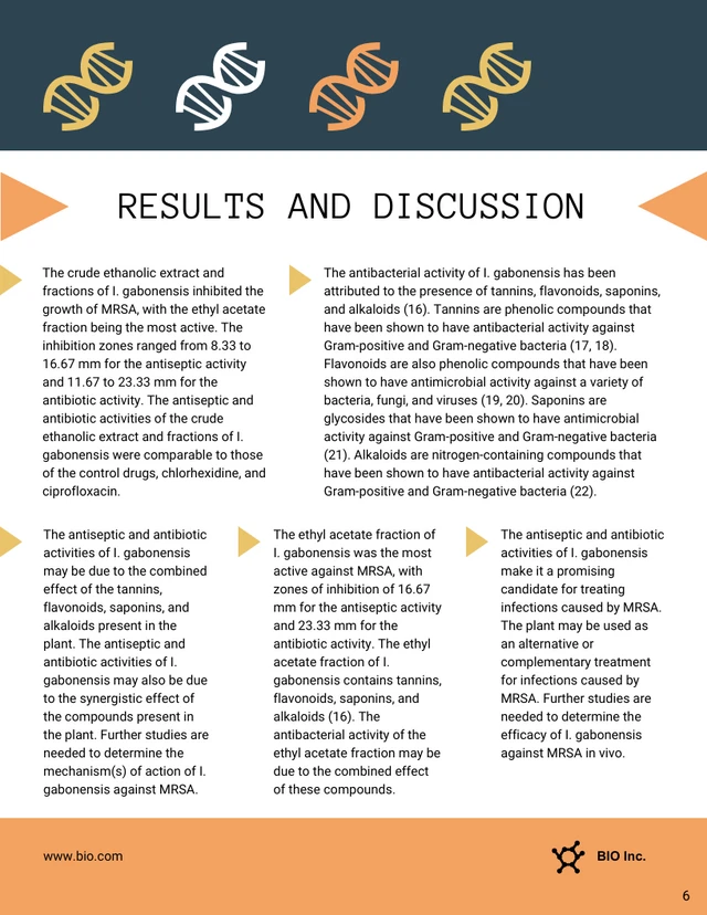 Abstract Green Research Proposal Template - page 6